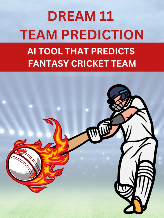 AI Tool that predicts fantasy cricket team